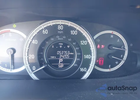 2017 Honda Accord Ex-L V6 из США, поврежденный, VIN 1HGCR3F89HA014360